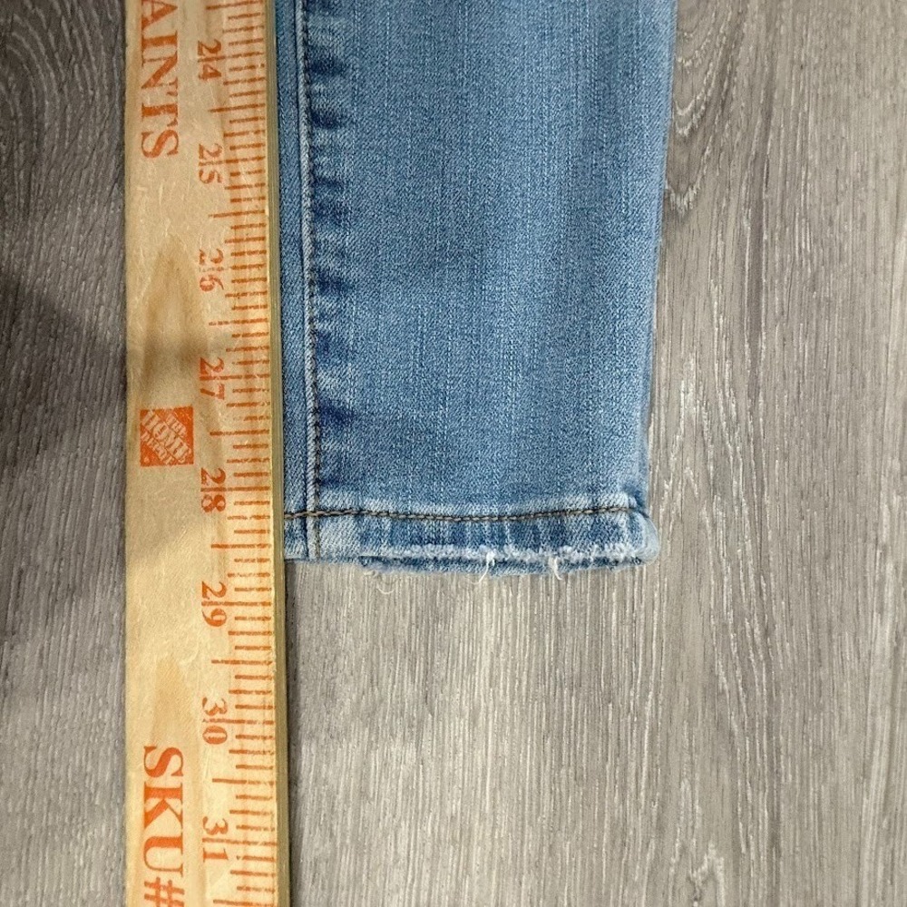 American Eagle Super Hi-Rise Jegging Women's 00 Regular Light Wash Stretch Denim - Picture 5 of 8
